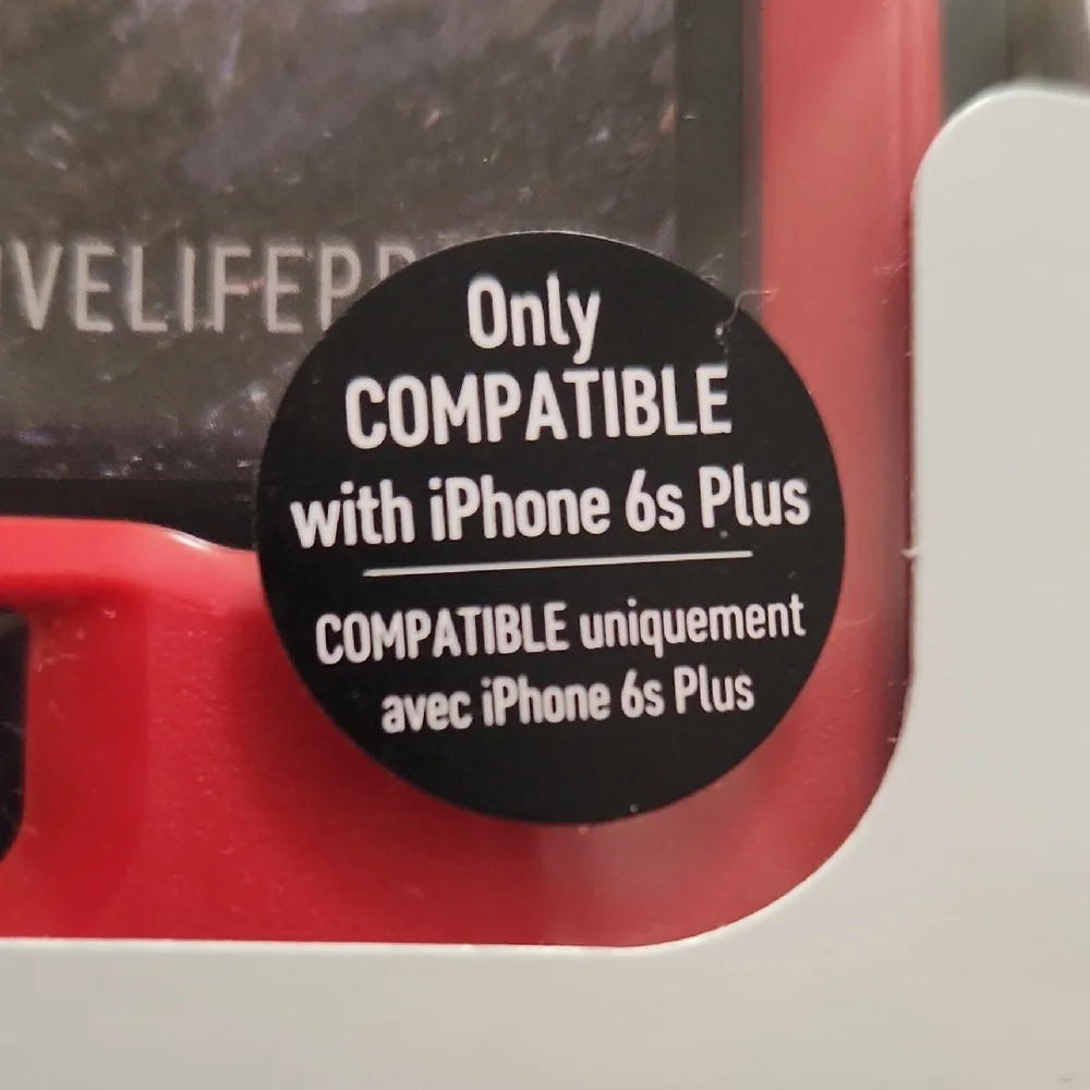 LifeProof NÜÜD Red Case for iPhone 6 Plus